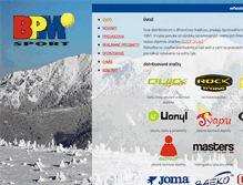 Tablet Screenshot of bpmsport.sk